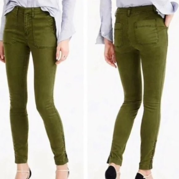 J. Crew Pants & Jumpsuits J Crew Skinny Stretch Cargo Pant With Zip